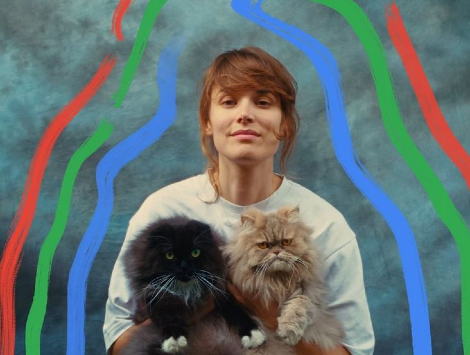 Verhuisdieren ambassadeur Lize Korpershoek met eigen katten