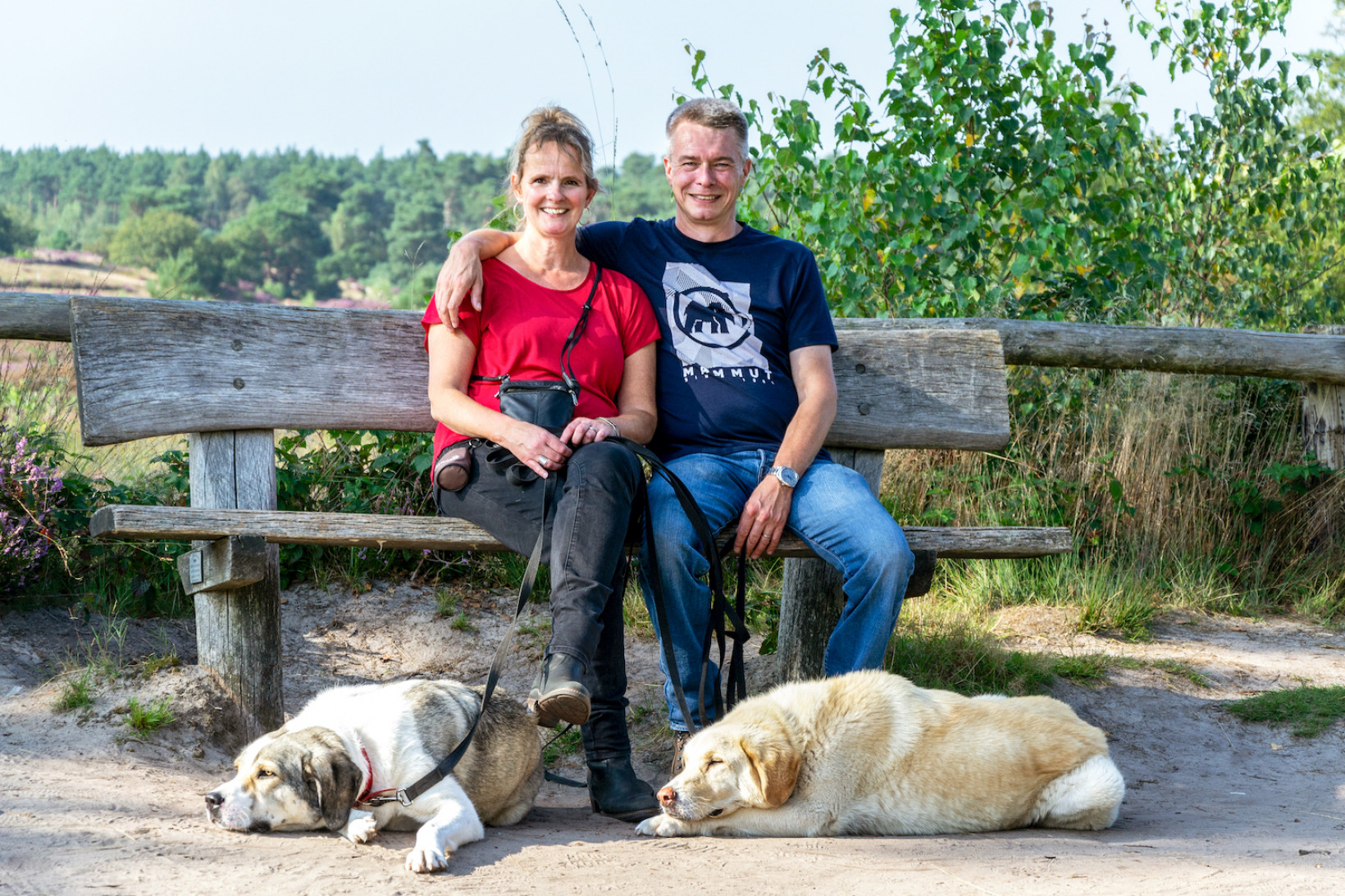 Berghonden Zoey en Tarka